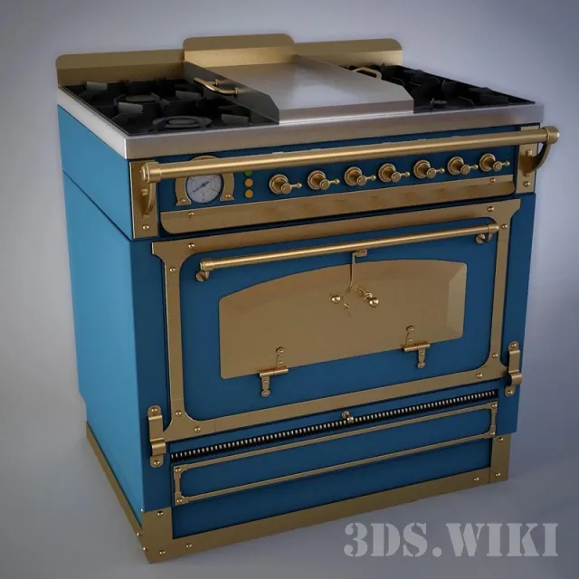 kitchen - LG104 cooking block 90 Felix Royale 3D Model