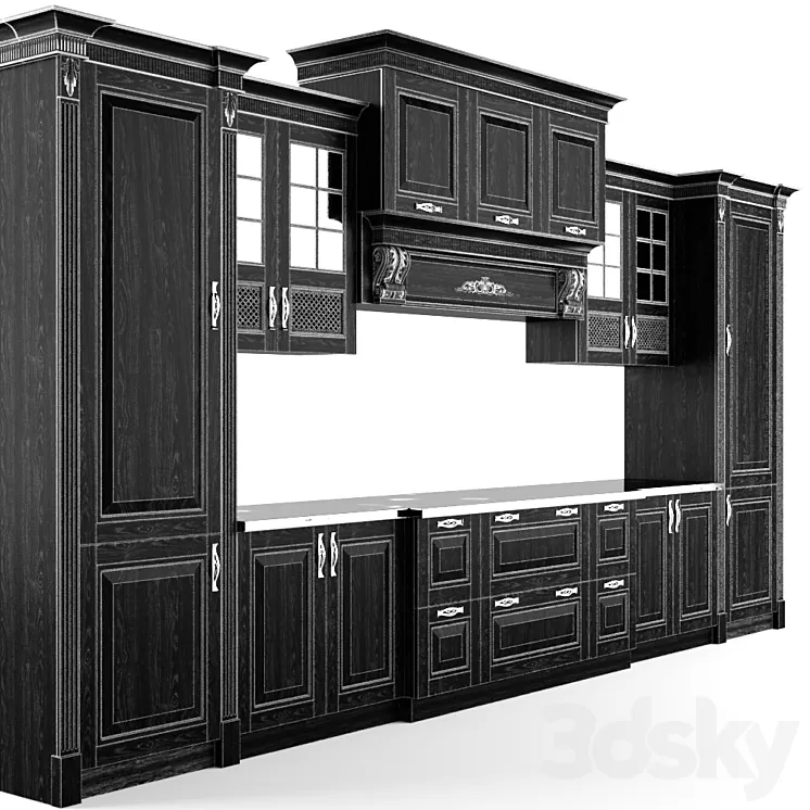 Kitchen Lismaster - Premiera 3D Model