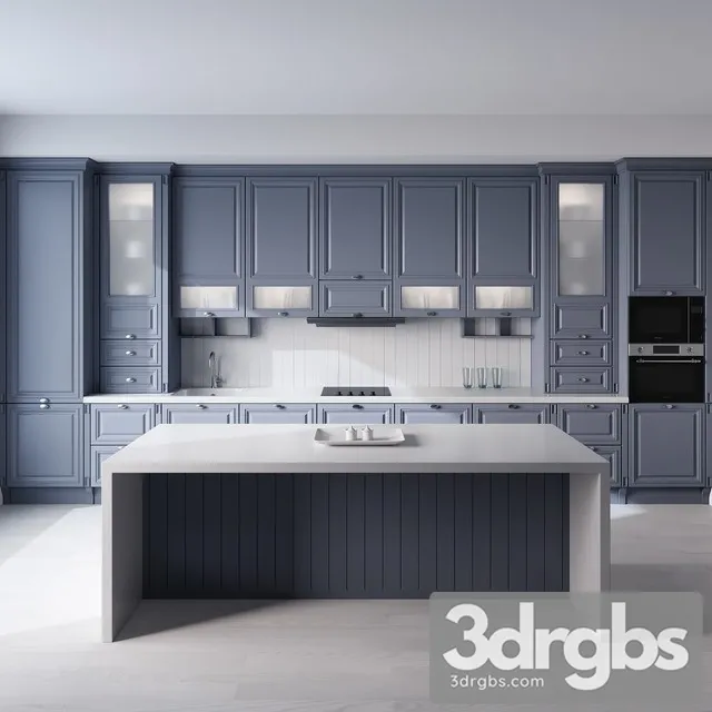 Kitchen Lorena 3D Model Free