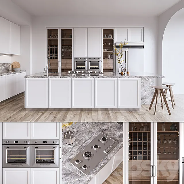 Kitchen L'ORIGINE Aeterna (vray GGX. corona PBR) Free Download