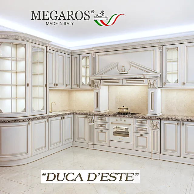 kitchen Megaros duca d'este 3DModel