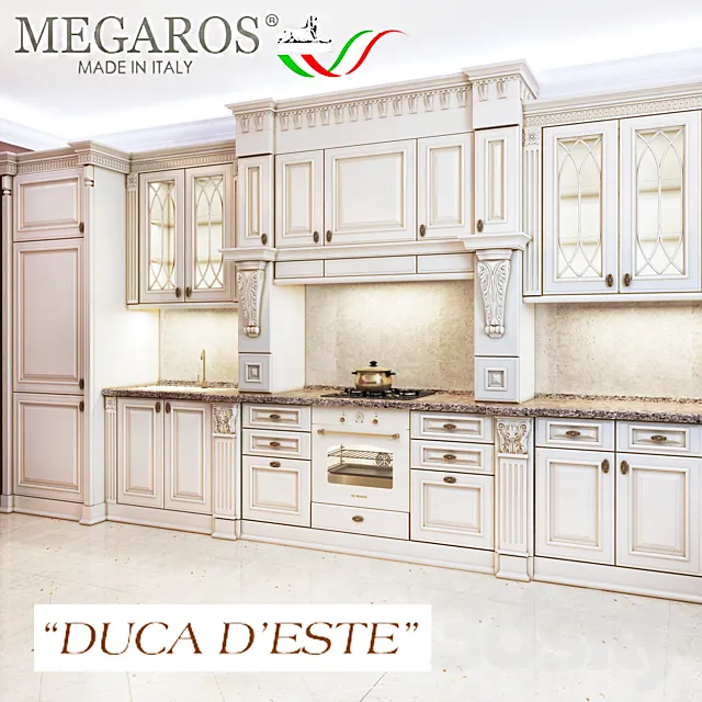 kitchen Megaros duca d'este 3DModel