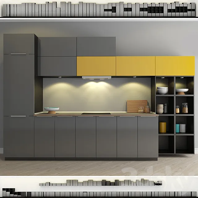 Kitchen Method-Ringult (Ringhult) 3DModel