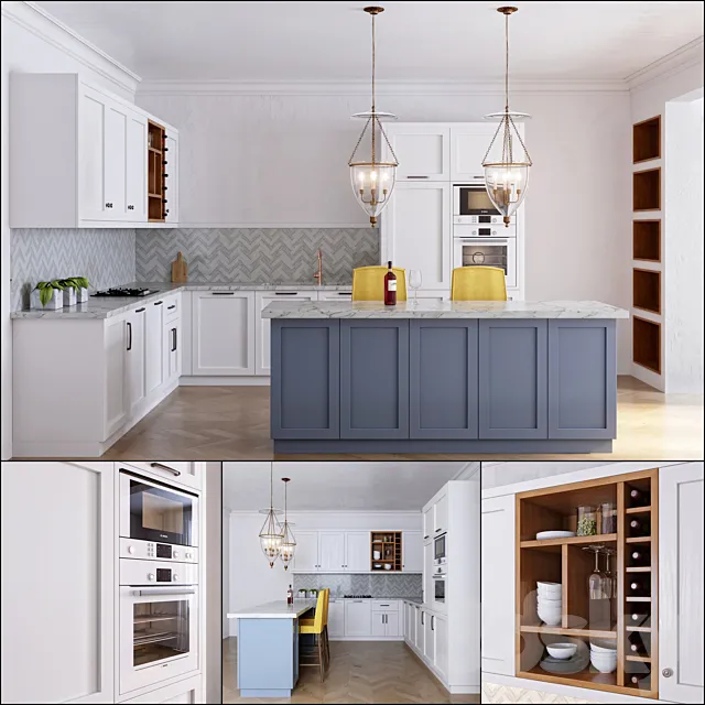 Kitchen Milton 3D Model