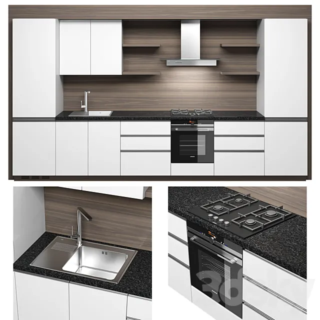 Kitchen MIRELA 3D Model