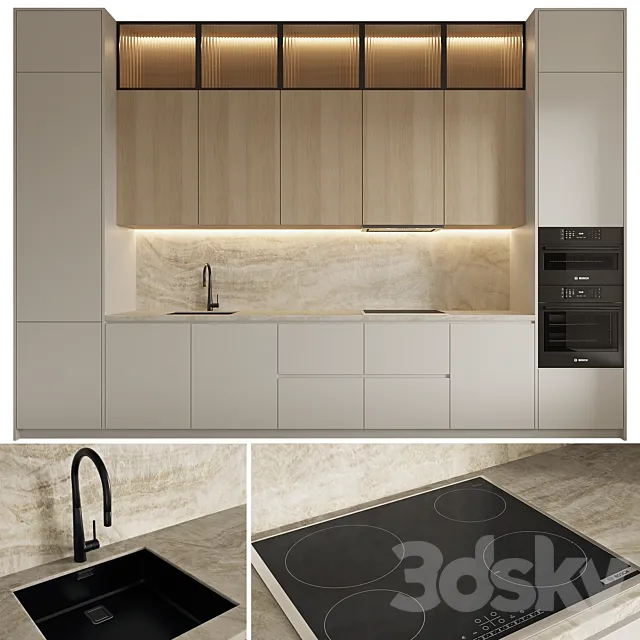 Kitchen Model 20 3D Model