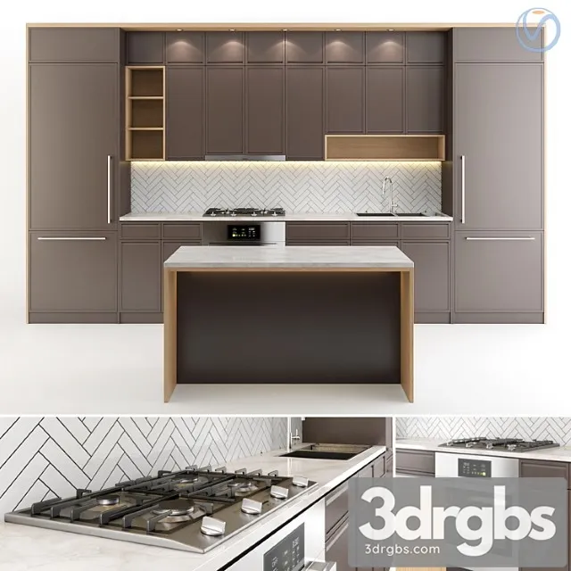 Kitchen model 3D Model Free