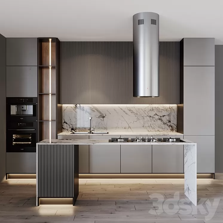 kitchen modern 17 3D Model