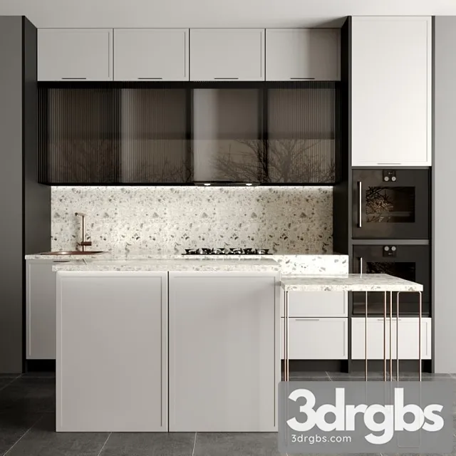 Kitchen Modern 2 3D Model Free