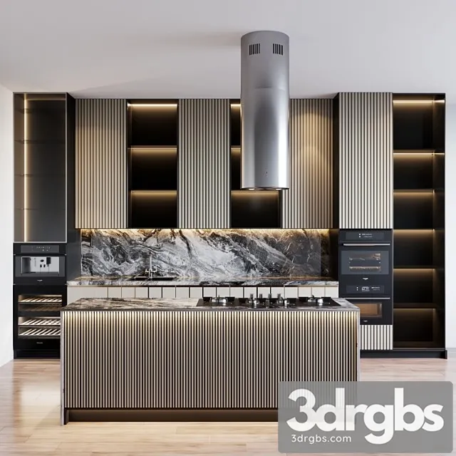 Kitchen modern 24 3D Model Free