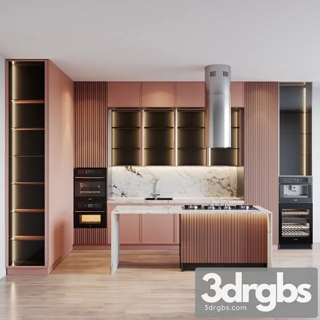 Kitchen modern 25 3D Model Free