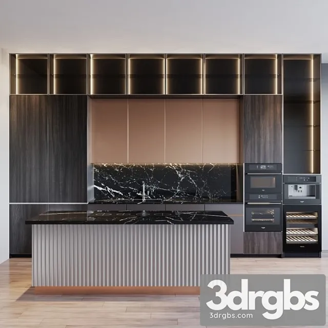 Kitchen modern 27 3D Model Free