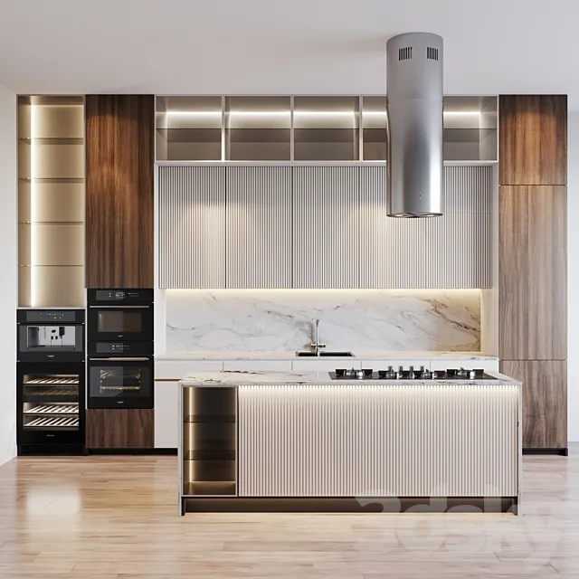 kitchen modern 36 3D Model