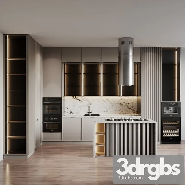 Kitchen Modern 39 1 3D Model Free