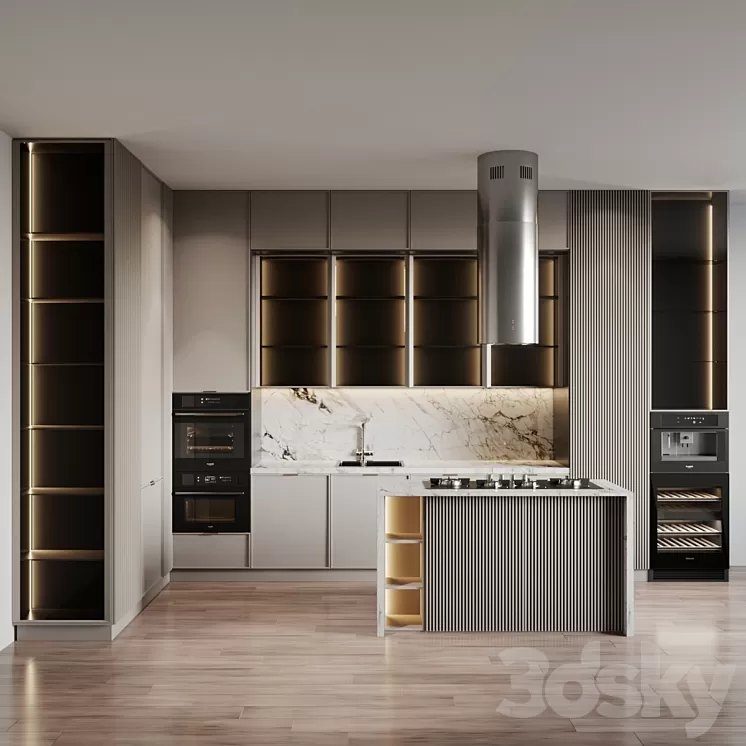 kitchen modern 39 3D Model