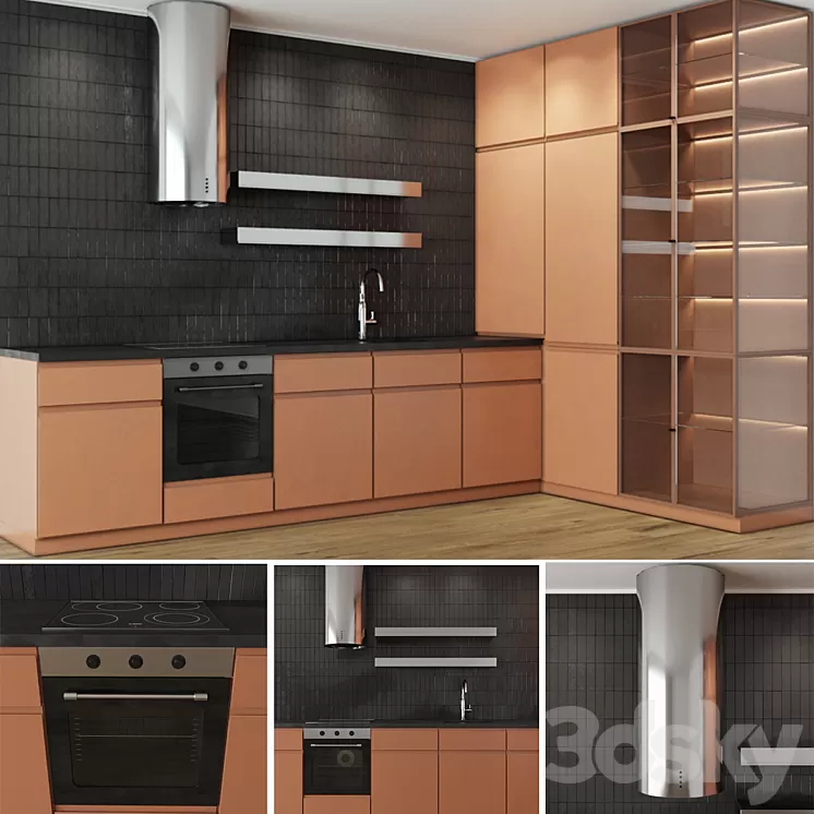 Kitchen modern 3D Model