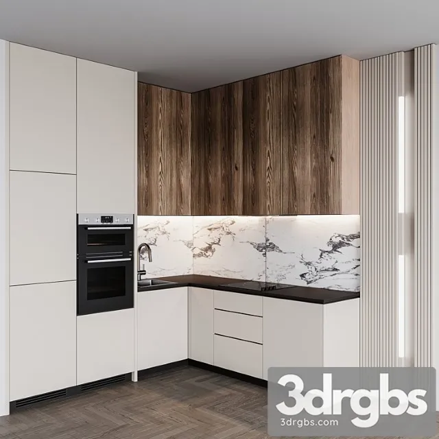 Kitchen Modern186 3D Model Free
