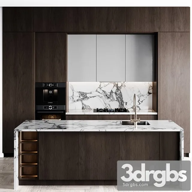 Kitchen Modern242 3D Model Free
