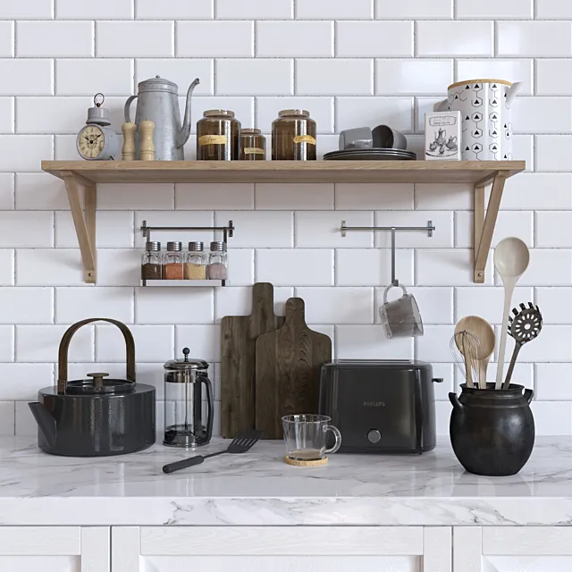 Kitchen nabor 3D Model