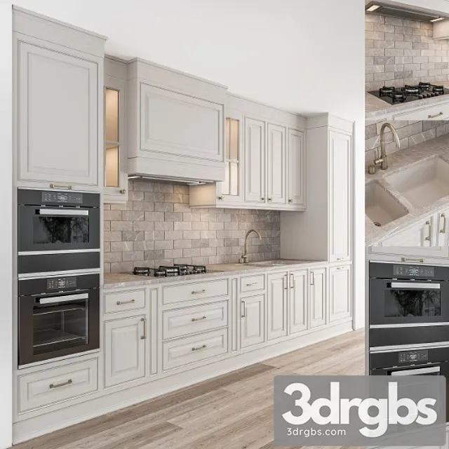 Kitchen neoclassic - cream set 28