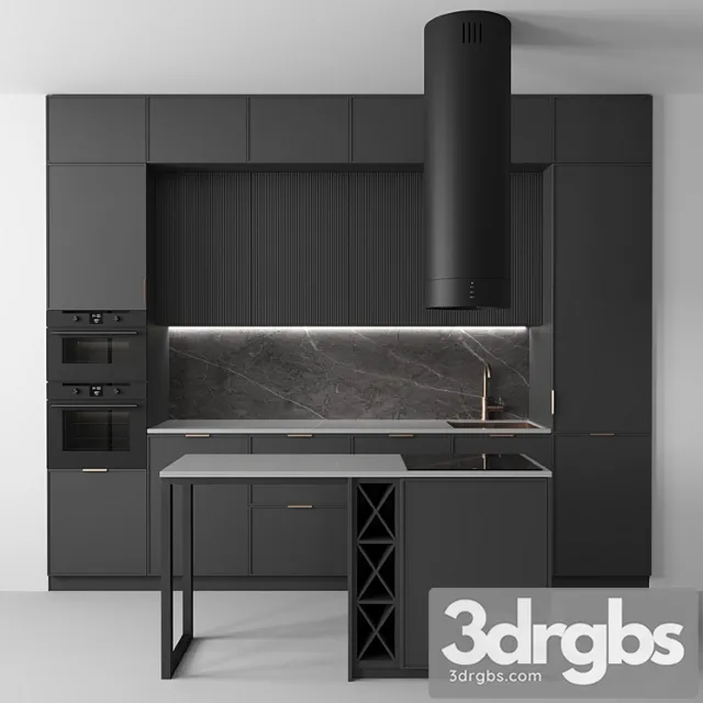 Kitchen no. 11 3D Model Free