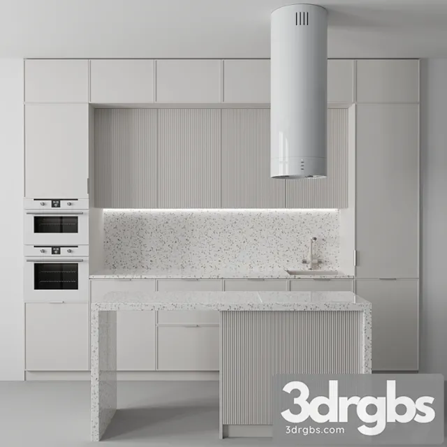 Kitchen no. 12 3D Model Free
