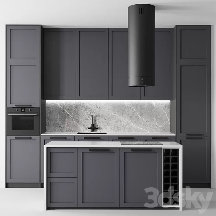 Kitchen No. 20 3D Model
