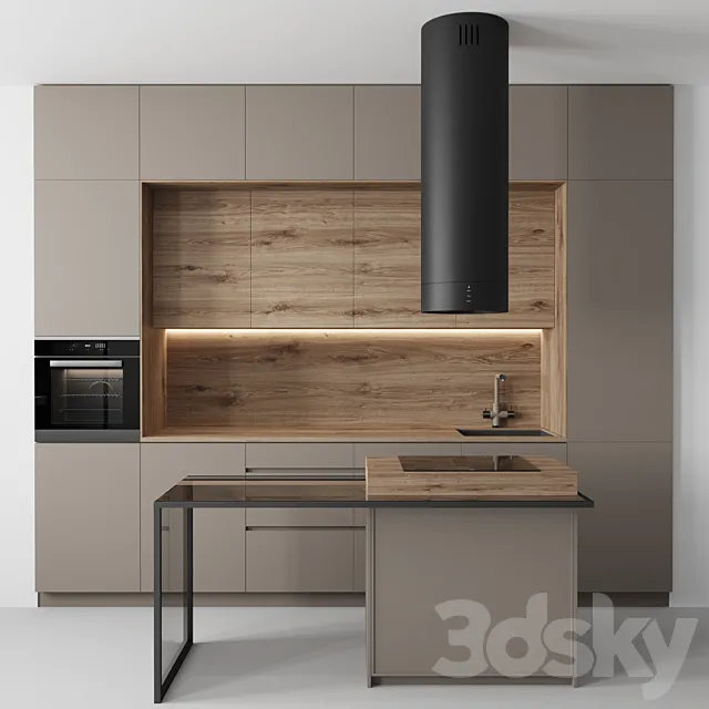 Kitchen No. 24 3D Model