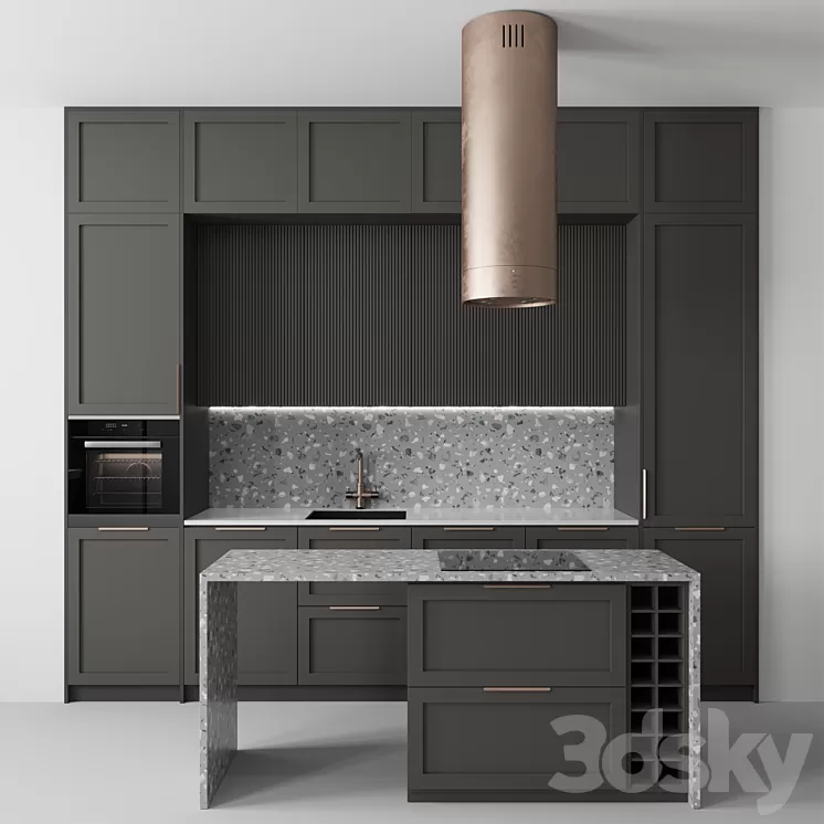 Kitchen No. 25 3D Model
