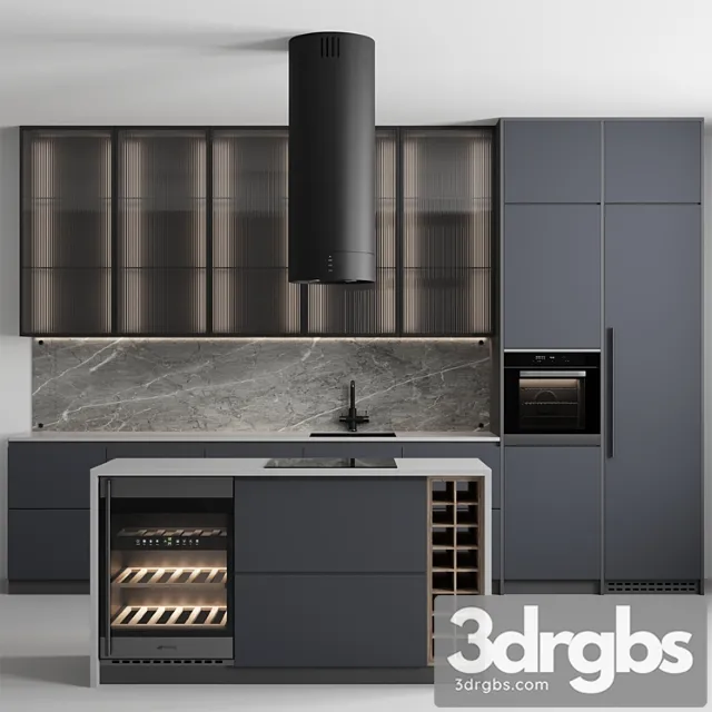 Kitchen no. 28 3D Model Free