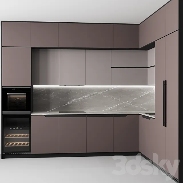Kitchen No. 35 3D Model