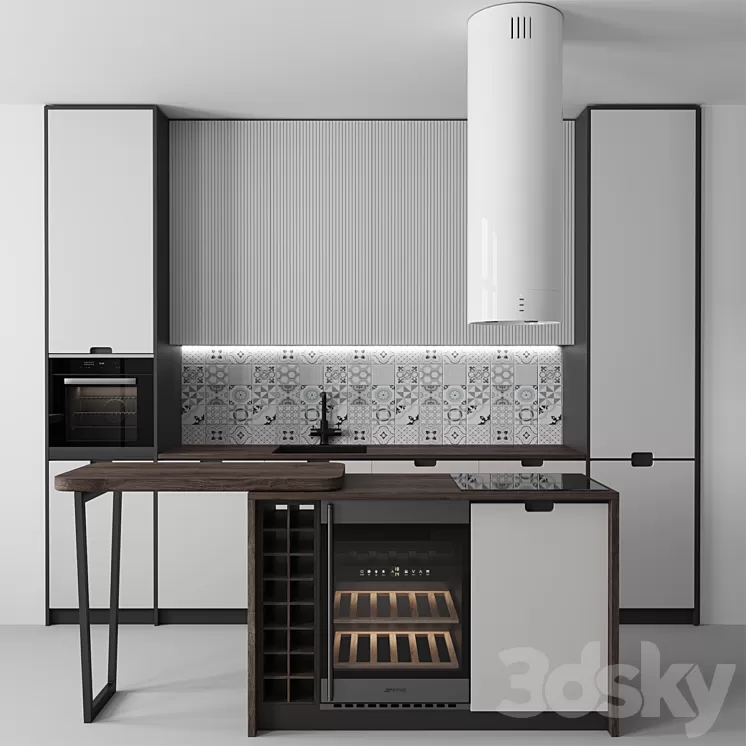 Kitchen No. 36 3D Model