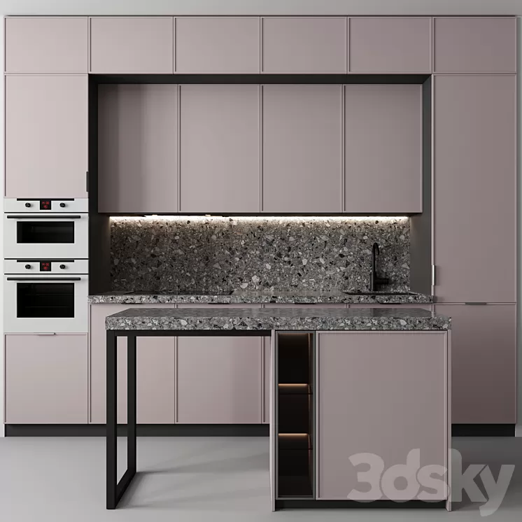 Kitchen No. 4 3D Model