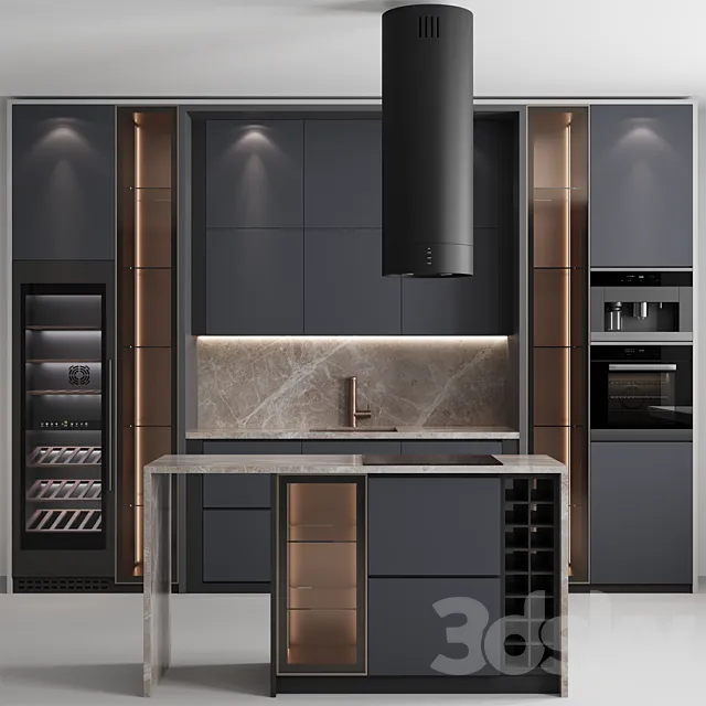 Kitchen No. 42 3D Model