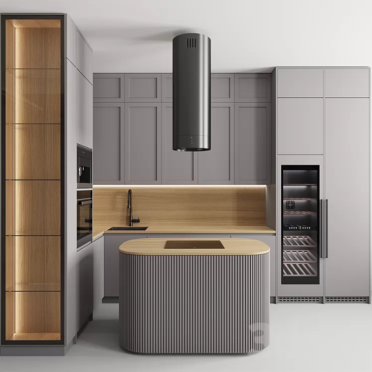 Kitchen No. 43 3D Model