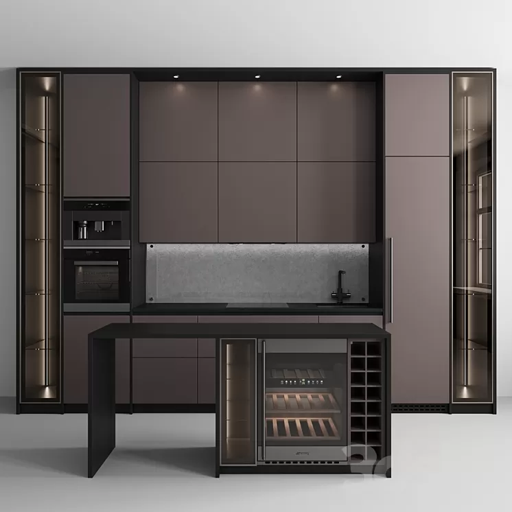 Kitchen No. 49 3D Model