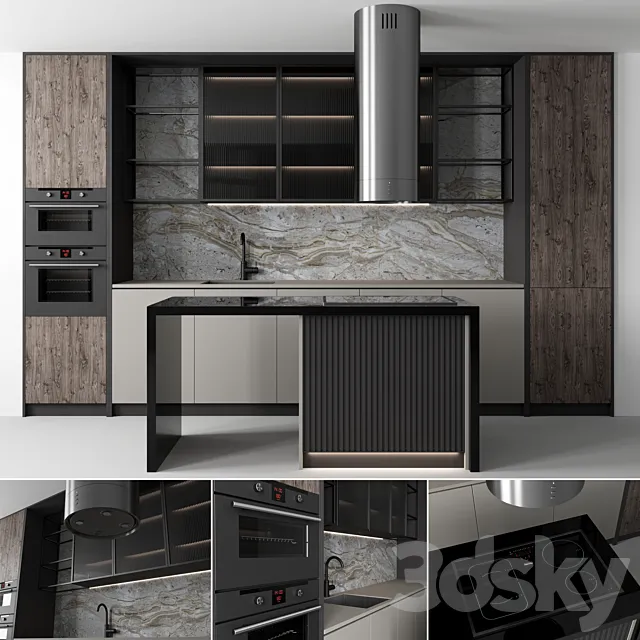 Kitchen No. 5 3D Model