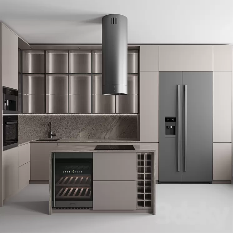 Kitchen No. 52 3D Model