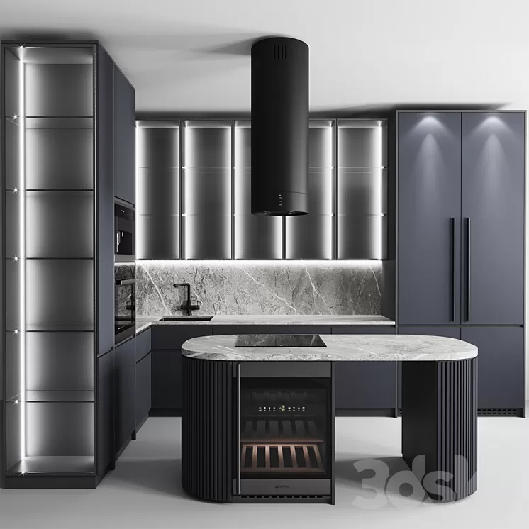 Kitchen No. 54 3D Model