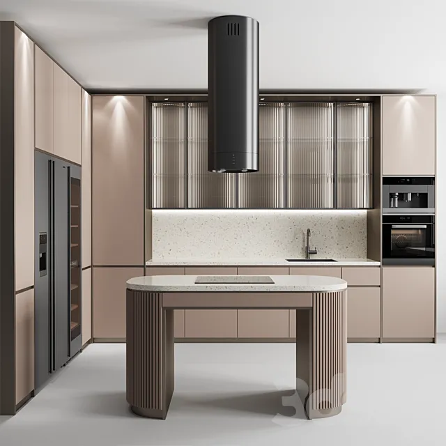 Kitchen No. 55 3D Model