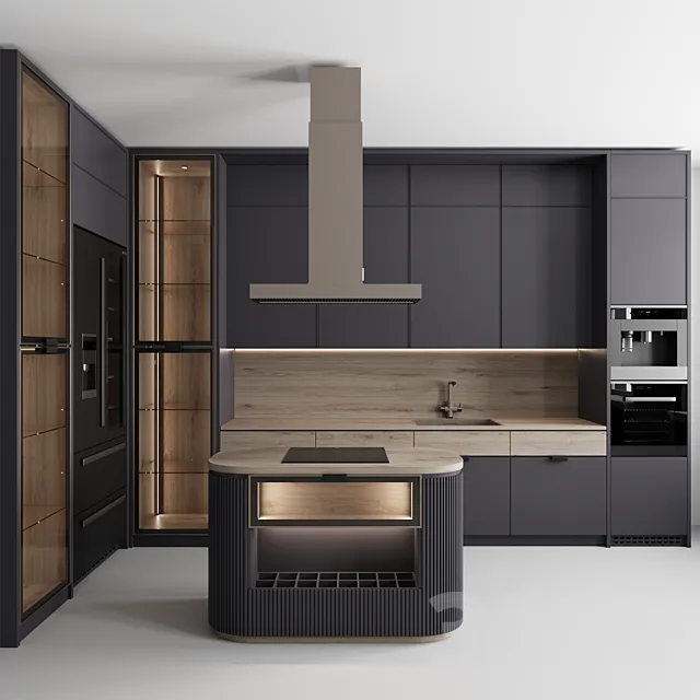 Kitchen No. 57 3D Model