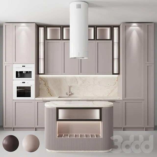 Kitchen No. 58 Trio 3D Model
