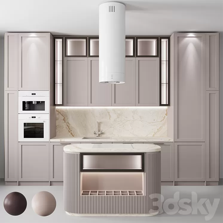 Kitchen No. 58 Trio 3D Model