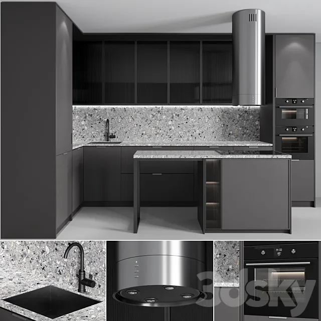 Kitchen No. 6 3D Model