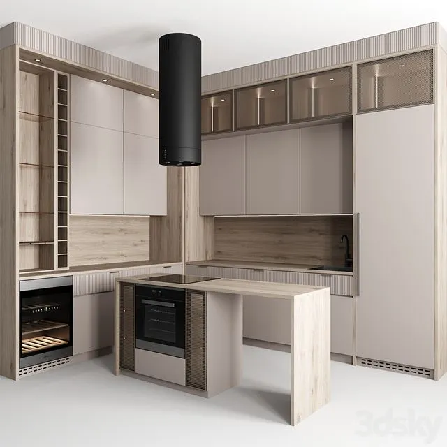 Kitchen No. 60 3D Model