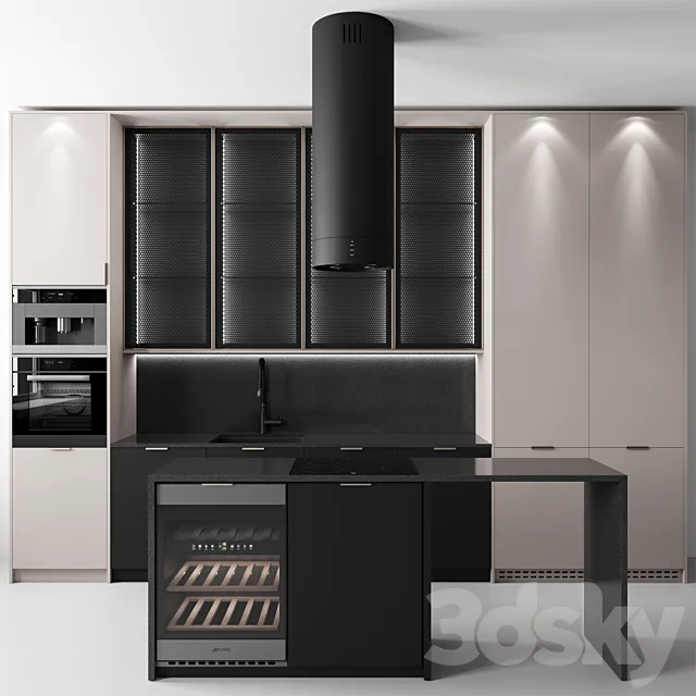 Kitchen No. 61 3D Model
