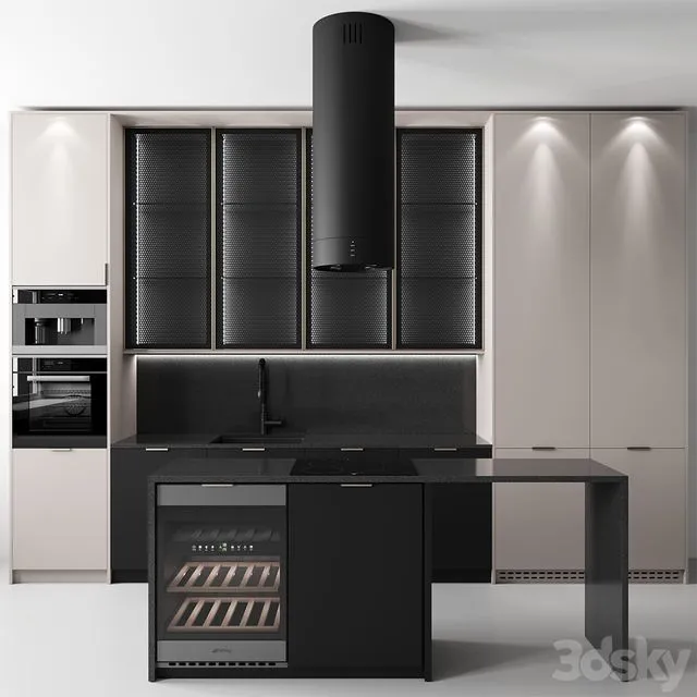 Kitchen No. 61 3D Model