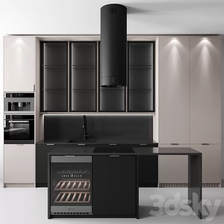 Kitchen No. 61 3D Model
