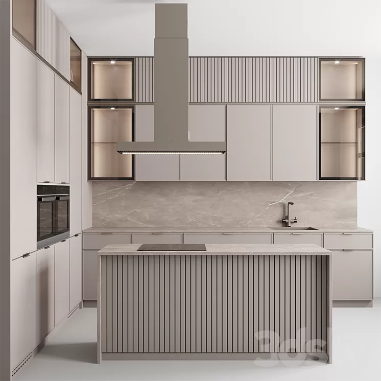 Kitchen No. 63 3D Model