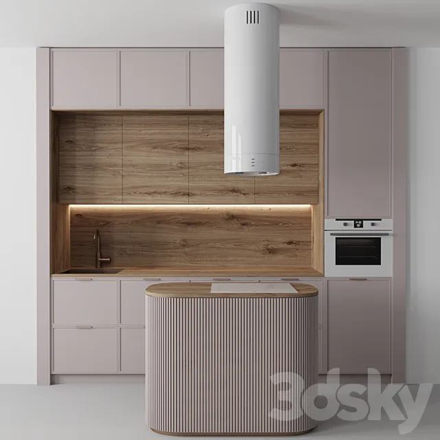 Kitchen No. 8 3D Model